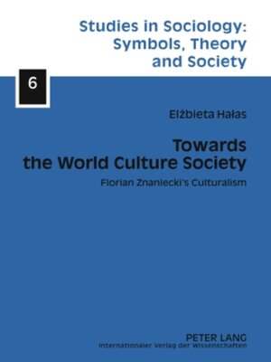 cover image of Towards the World Culture Society